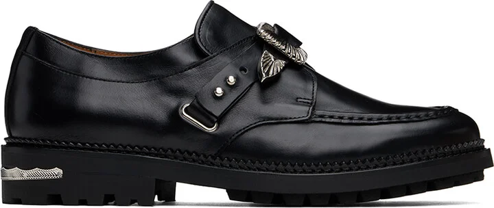 Toga Virilis SSENSE Exclusive Black Monkstraps