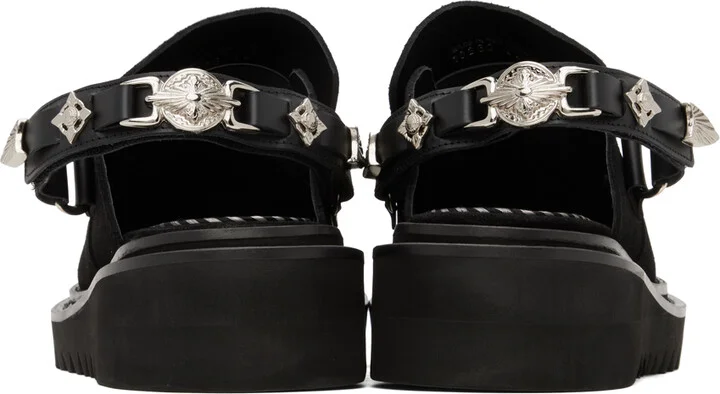 Toga Virilis SSENSE Exclusive Black Slippers - Image 2