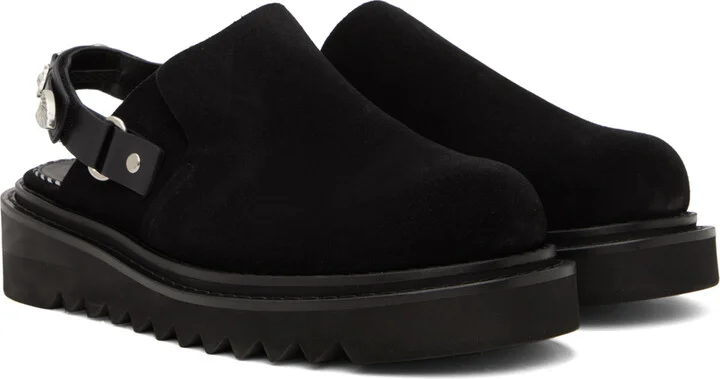 Toga Virilis SSENSE Exclusive Black Slippers - Image 4
