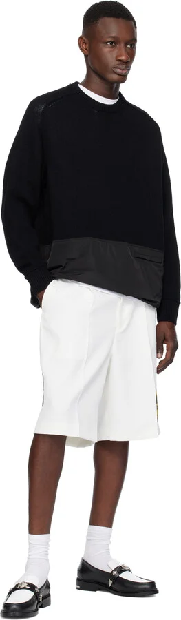 Toga Virilis SSENSE Exclusive Black & White Loafers - Image 5