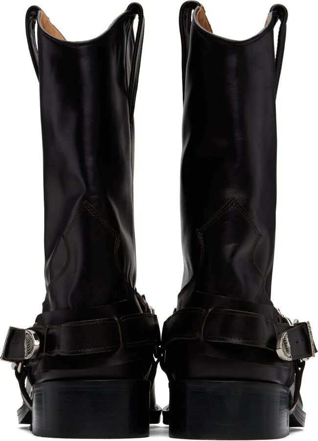 Toga Virilis SSENSE Exclusive Brown Boots - Image 2
