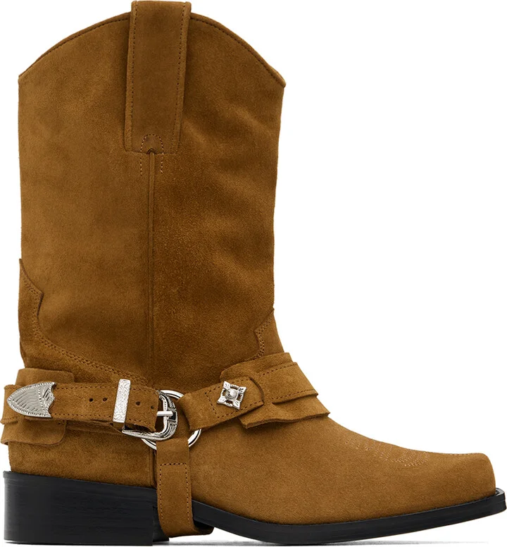 Toga Virilis SSENSE Exclusive Brown Boots