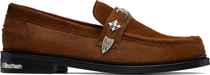 Toga Virilis SSENSE Exclusive Brown Loafers