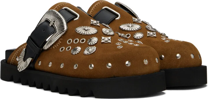 Toga Virilis SSENSE Exclusive Tan Loafers - Image 4