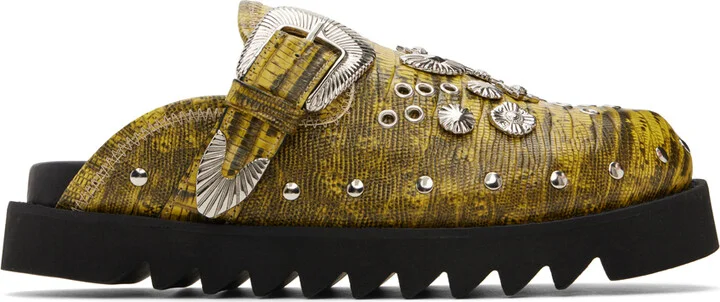 Toga Virilis SSENSE Exclusive Yellow Loafers