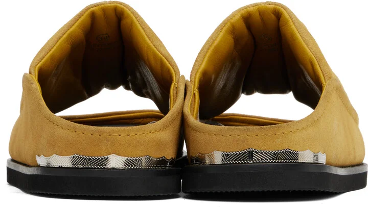 Toga Virilis Tan Embroidered Sandals - Image 2