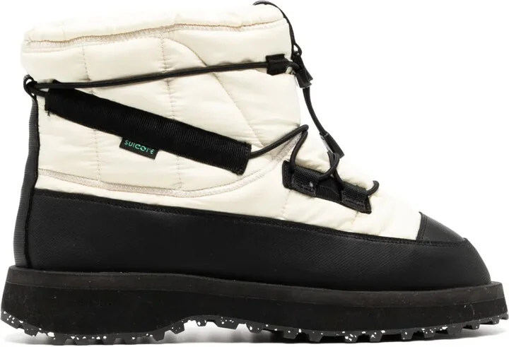 Toggle-Fastening Snow Boots