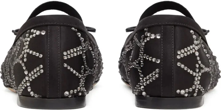 Toile Iconographe embellished ballerina shoes - Image 3