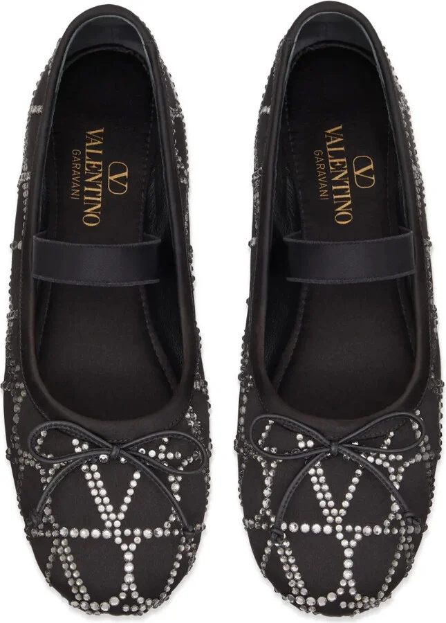 Toile Iconographe embellished ballerina shoes - Image 4
