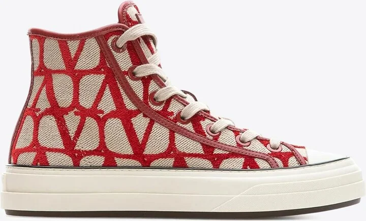 Toile Iconographe High-Top Sneakers
