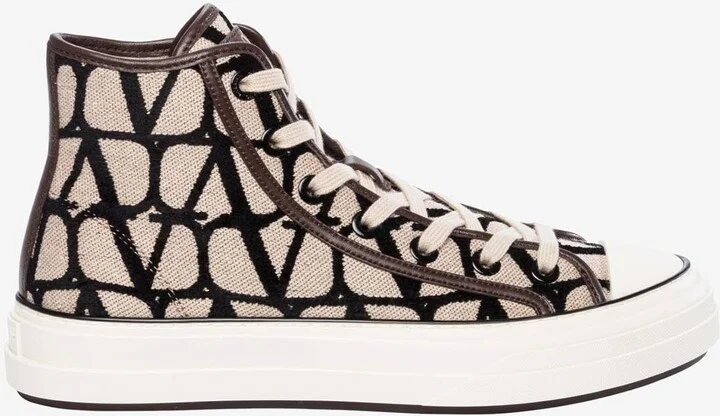 Toile Iconographe High-Top Sneakers