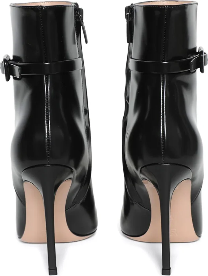 Tokio 95mm leather ankle boots - Image 3