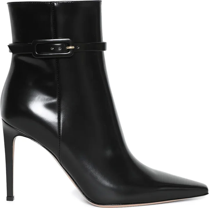 Tokio 95mm leather ankle boots