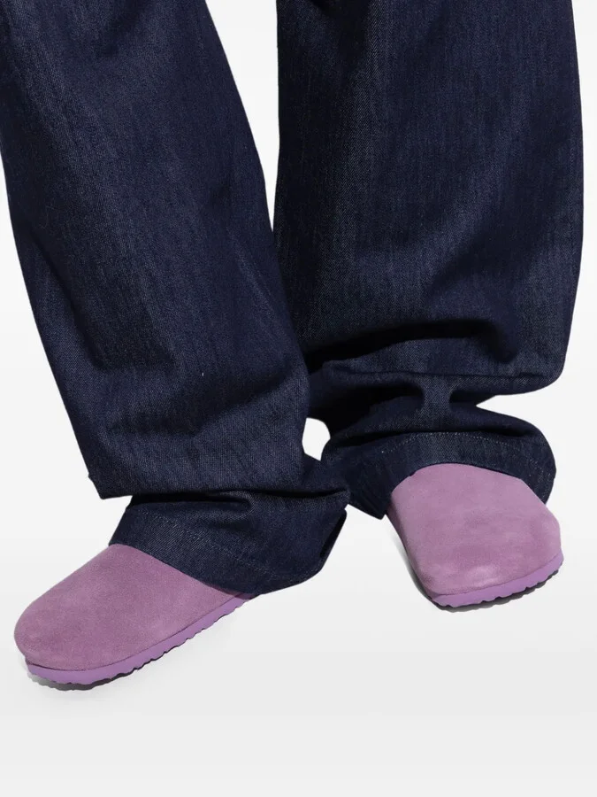 Tokio buckle-strap suede sandals - Image 5