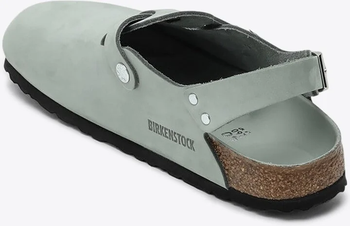 Tokio Buckled Leather Clogs - Image 2