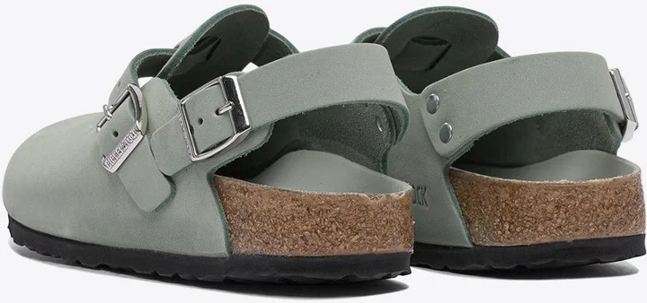 Tokio Nubuck Leather Slides - Image 3