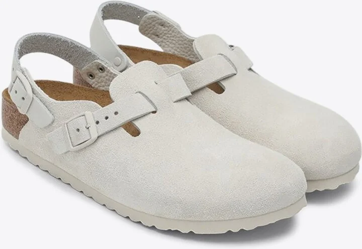 Tokyo Antique Suede Clogs - Image 2