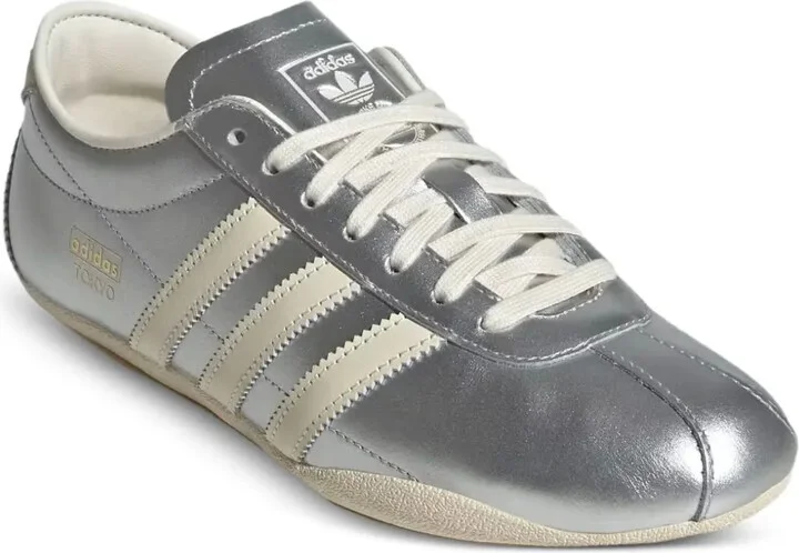 Tokyo "Silver Metallic / Cream White" sneakers - Image 2