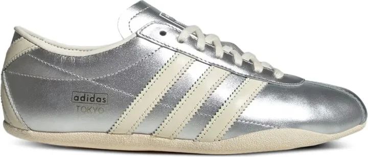 Tokyo "Silver Metallic / Cream White" sneakers
