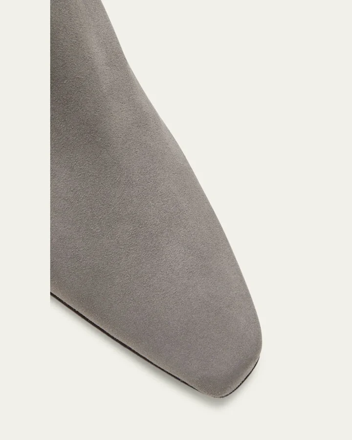 Tolarc Suede Zip Ankle Booties - Image 3