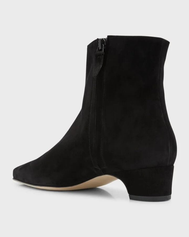 Tolarc Suede Zip Ankle Booties - Image 8