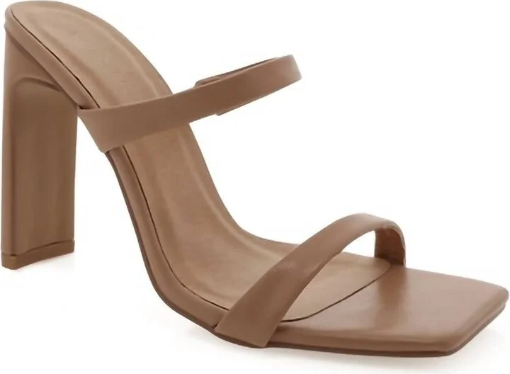 Toledo Heel In Coffee