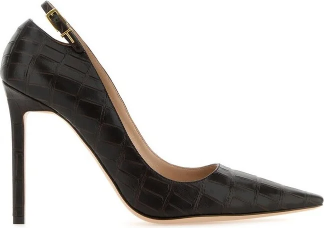 Tom Ford Angelina Embossed Pumps