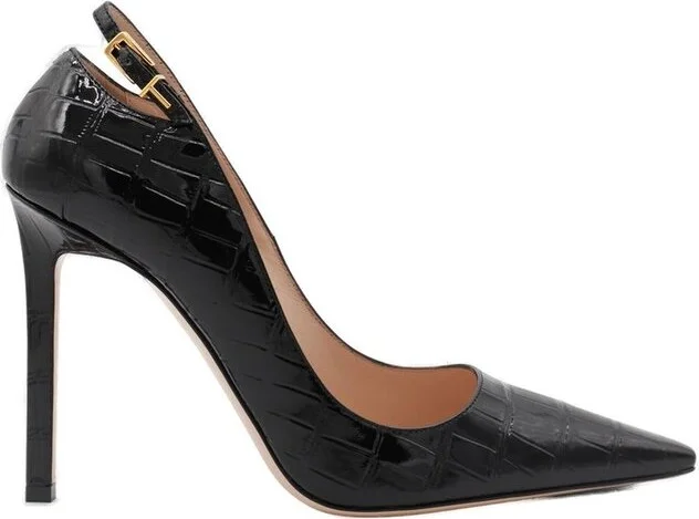 Tom Ford Angelina Embossed Pumps