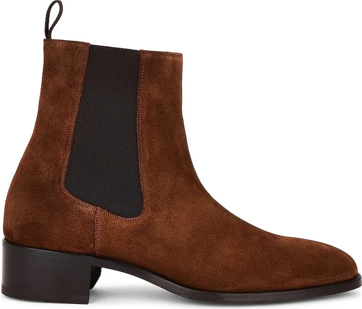 TOM FORD Ankle Boot in Brown
