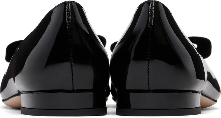 TOM FORD Black Audrey Ballerina Flats - Image 2