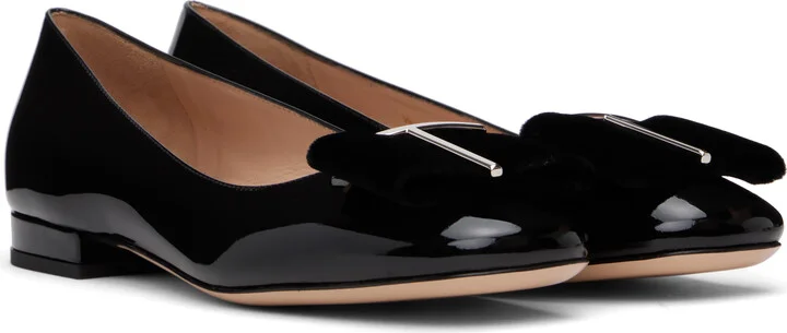 TOM FORD Black Audrey Ballerina Flats - Image 4