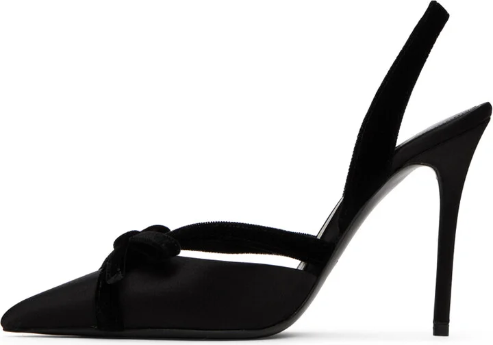 TOM FORD Black Bow Heels - Image 3