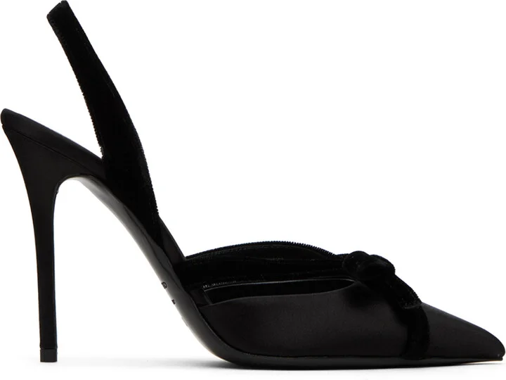 TOM FORD Black Bow Heels