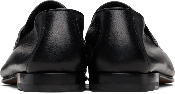 TOM FORD Black Gigi Twisted Band Loafers - Image 2