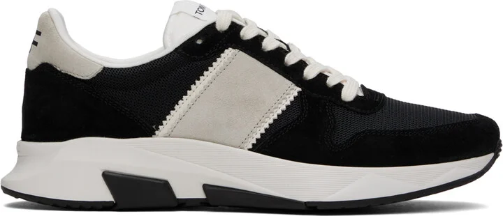 TOM FORD Black & Gray Jagga Sneakers