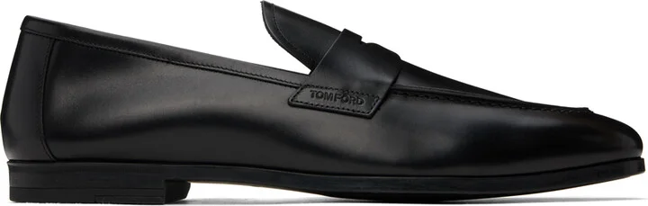 TOM FORD Black Sean Loafers