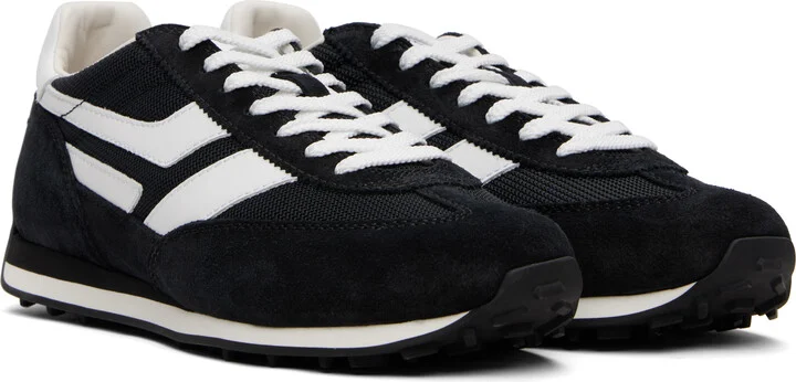 TOM FORD Black Suede Mick Sneakers - Image 4