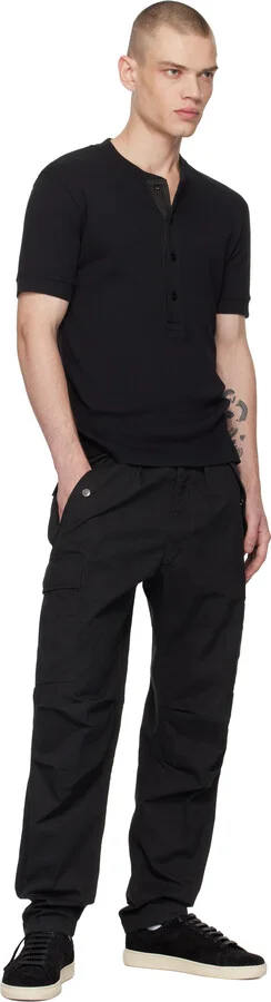 TOM FORD Black Suede Warwick Sneakers - Image 5