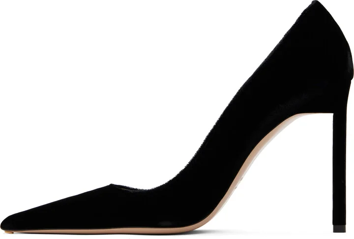 TOM FORD Black Velvet Heels - Image 3