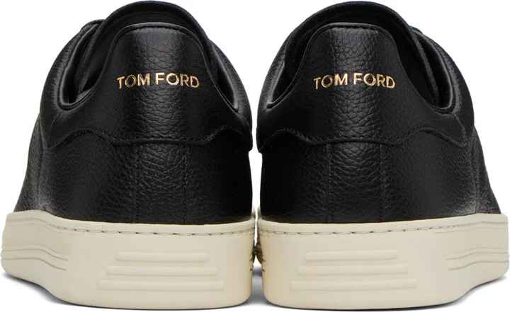 TOM FORD Black Warwick Sneakers - Image 2