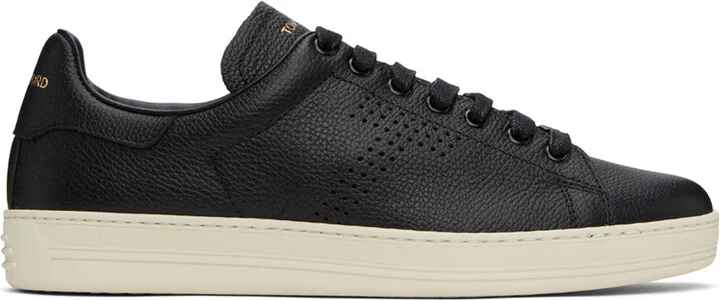 TOM FORD Black Warwick Sneakers
