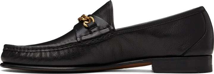 TOM FORD Black York Chain Loafers - Image 3