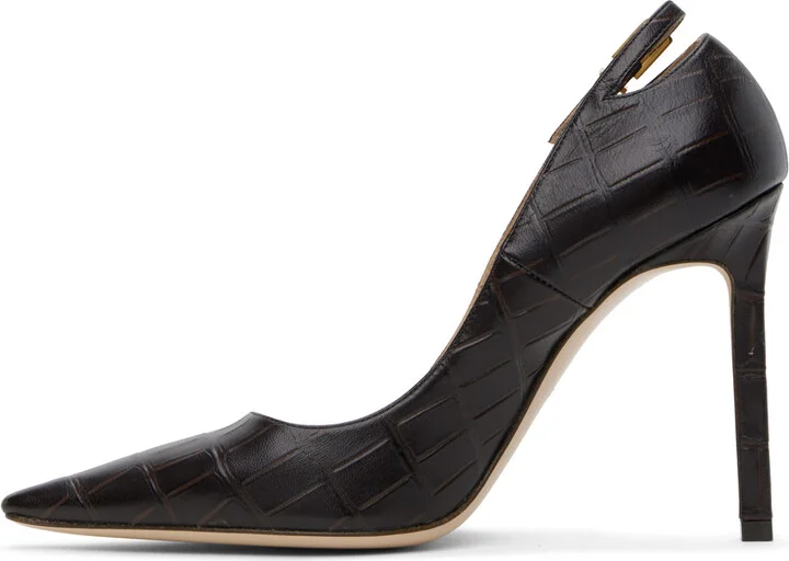 TOM FORD Brown Angelina Heels - Image 3