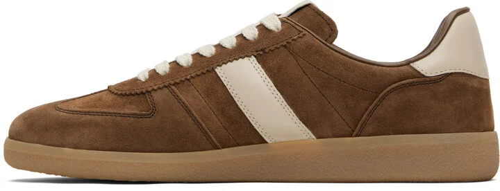 TOM FORD Brown Suede Archer Sneakers - Image 3
