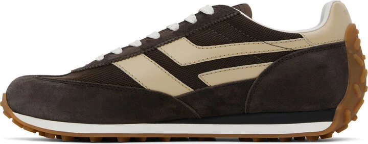 TOM FORD Brown Suede Mick Sneakers - Image 3