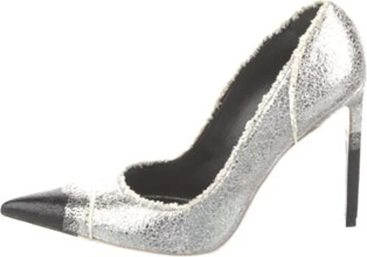 Metallic, Pattern Prints, Silver
