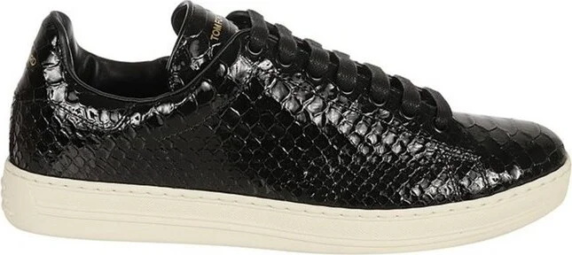 Tom Ford Embossed Low-Top Sneakers