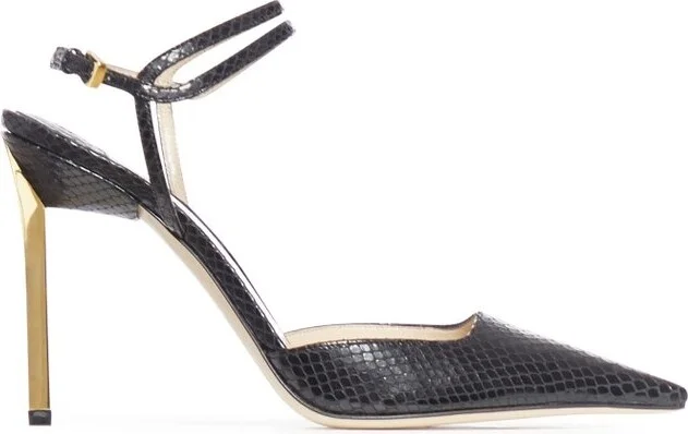 Tom Ford Embossed Slingback Pumps