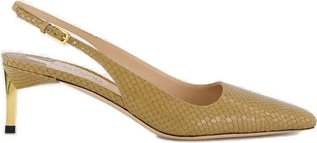 Tom Ford Embossed Slingback Pumps