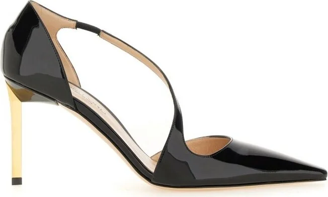 Tom Ford Heeled Crossover Strap Pumps